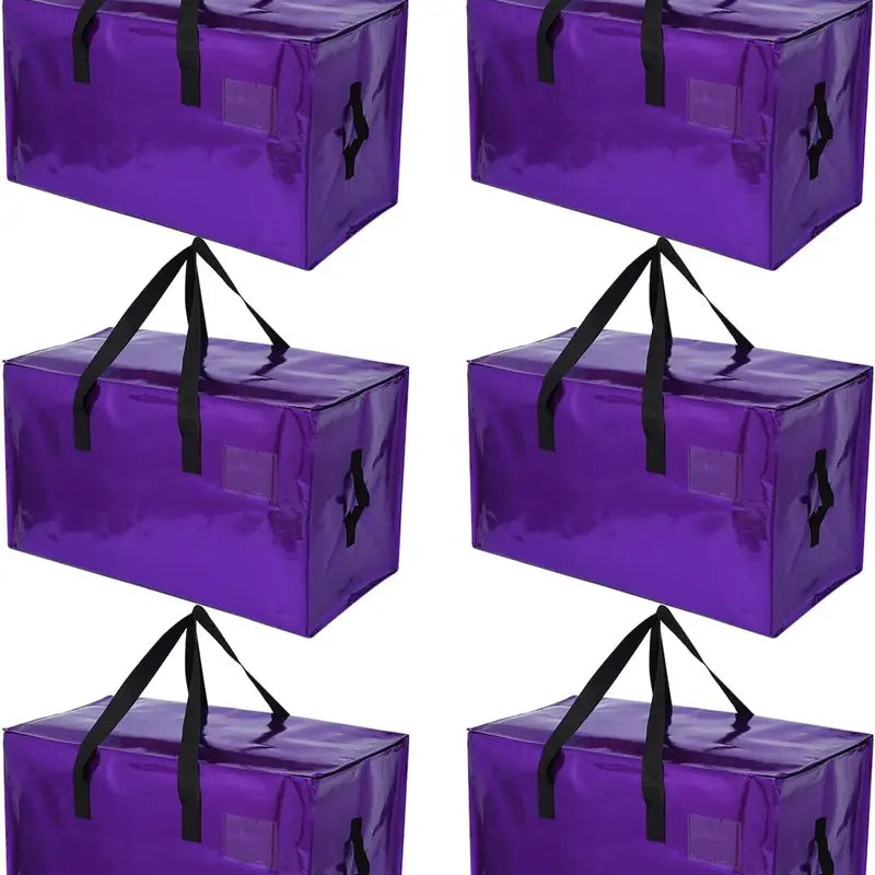 Heavy-Duty Zippered Storage Bag – Extra Large Moving Tote for Clothes & Tools
