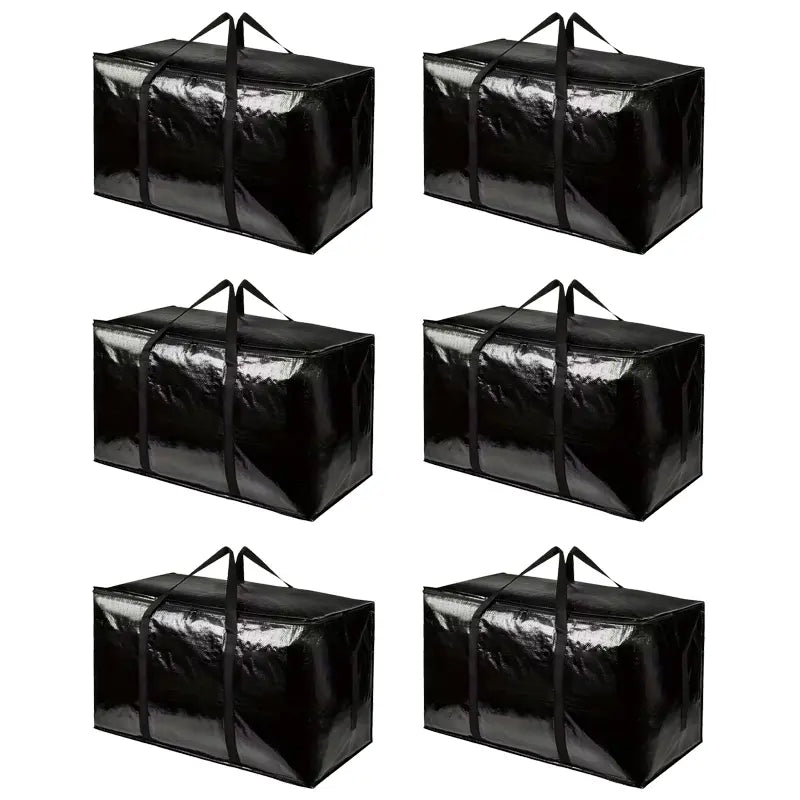 Heavy-Duty Zippered Storage Bag – Extra Large Moving Tote for Clothes & Tools