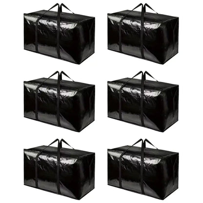 Heavy-Duty Zippered Storage Bag – Extra Large Moving Tote for Clothes & Tools