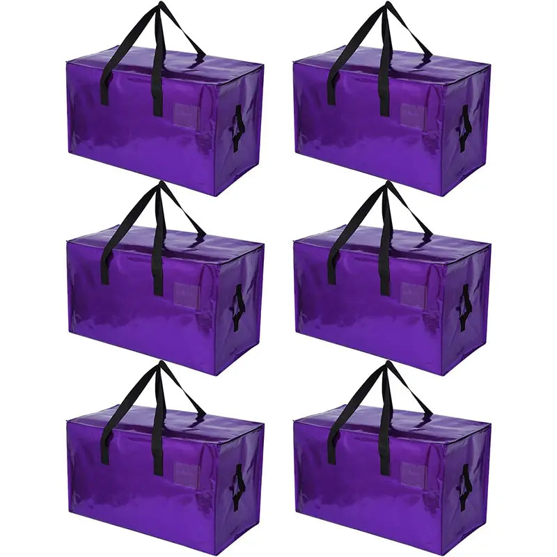 Heavy-Duty Zippered Storage Bag – Extra Large Moving Tote for Clothes & Tools