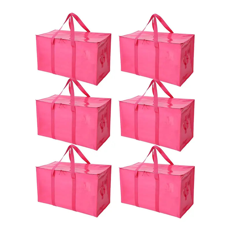 Heavy-Duty Zippered Storage Bag – Extra Large Moving Tote for Clothes & Tools