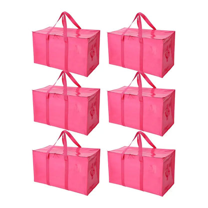 Heavy-Duty Zippered Storage Bag – Extra Large Moving Tote for Clothes & Tools